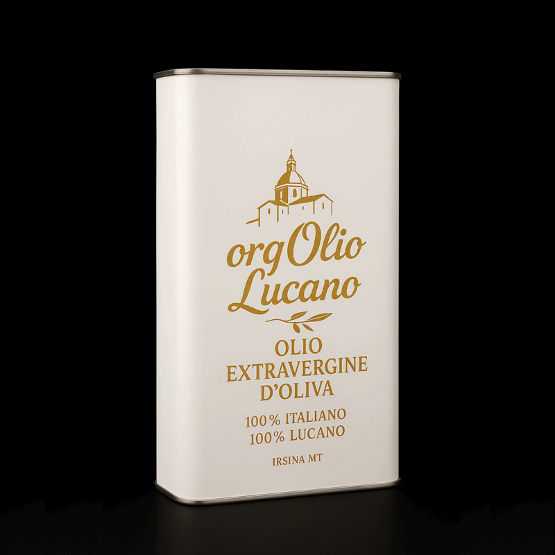 latta di olio extravergine di oliva - orgolio